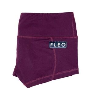 FLEO Burgundy LRC SL Shorts M